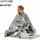 10 Pack Emergency BLANKET Thermal Survival Safety Insulating Mylar Heat 82" X62"
