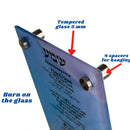 Shema Israel Printing on tempered glass Wall Art Home Decor Modern Art 15.8"x7.9