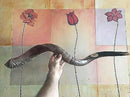 Kudu Yemenite Shofar Horn Kosher Half Polished Israel 35-36" from Israel