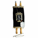 judaica Glorious big SEFER TORAH Livre à spirales Bible hébraïque & YAD...