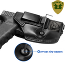 100% Full Grain Leather Universal IWB Holsters Fit Most Full Size and Compact