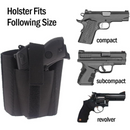 TACTICAL IL Ankle Holster for Concealed Carry Right Left Hand Draw Fits Compact Handguns