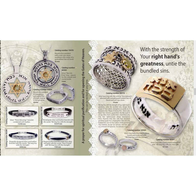 Amazing 925 Sterling Silver Full Ana Bekoach whit The Tree of Life Kabbalah.please write us your exact size 5 -13 US SIZE