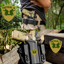 Universal Hybrid Kydex&Nylon Holster for Pistols, Gun Holsters for Men/Women, 9mm Holsters for Pistols, Concealed Carry 380 Holster for Women,Fits G19 G17,M&P Shield and Similar Handgun