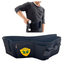 Tactical Israel Belly Band Holster for Concealed Carry - Athletic Flex FIT for Running, Jogging, Hiking - Glock 17-43 Ruger S&W M&P 40 Shield | for Men & Women