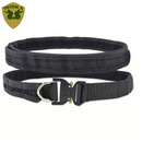 Israeli IDF Molle Battle Belt, 2" Battle Belts Tactical War Combat Quick Release Law Enforcement Duty Belts for Men