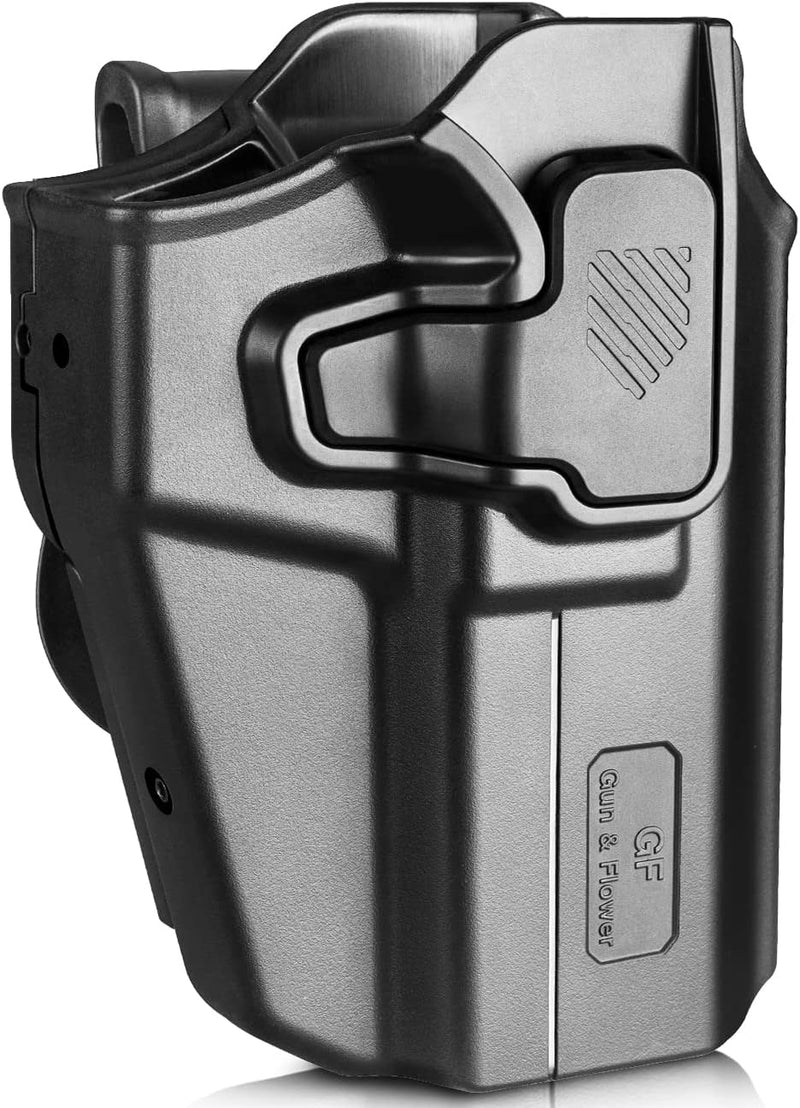 Universal OWB Holster for more than 100 models Finger Activated Right Hand