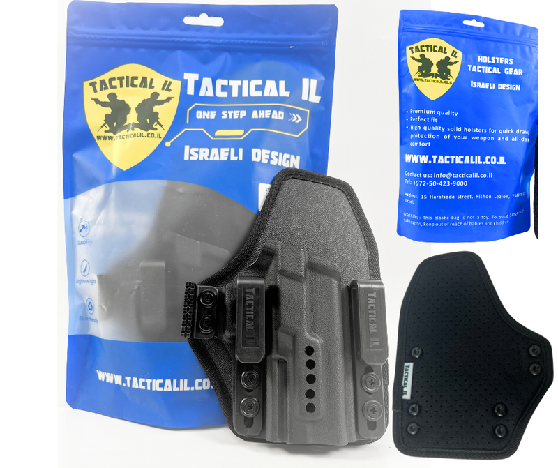 Tactical il hybride Holsters Inside Waist Band with Concealment Claw,Israeli design, choose gun