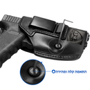 100% Full Grain Leather Universal IWB Holsters Fit Most Full Size and Compact