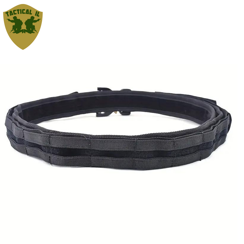 Israeli IDF Molle Battle Belt, 2" Battle Belts Tactical War Combat Quick Release Law Enforcement Duty Belts for Men