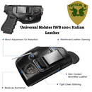 100% Full Grain Leather Universal IWB Holsters Fit Most Full Size and Compact