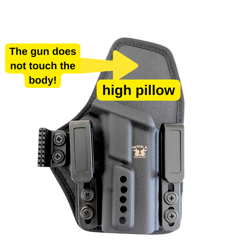 Tactical il, Gun Holster, Fits CZ-P10, Durable Holster, Comfortable pilow IWB