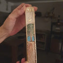 Gorgeous Tree of Life Mezuzah case. Ceramic Hand made Judaica artist