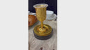 Kiddush Cup For Shabbat With Plate Gold Plated Length/Height 6" XL NEW