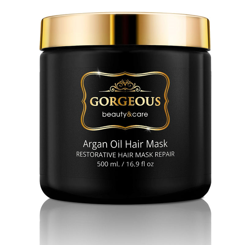 "Gorgeous- MASK Argan Oil Hair Mask RESTORATIVE HAIR MASK REPAIR"