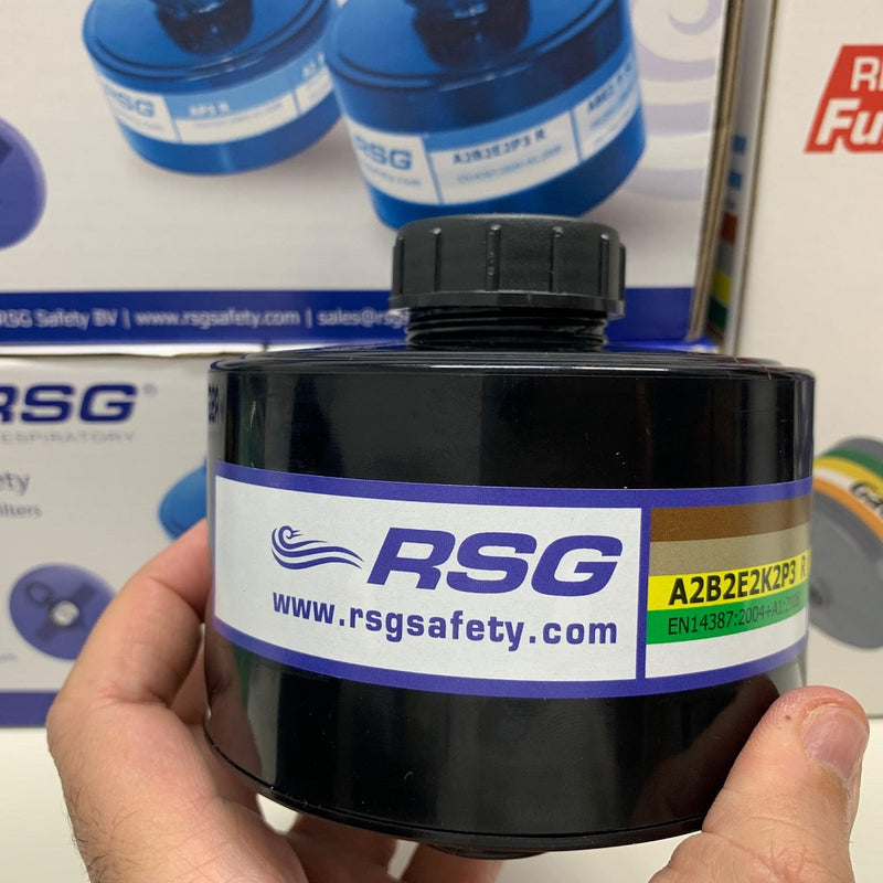 RSG Gas mask GP-5 Standard Charcoal Filter Canister 40mm Thread. New