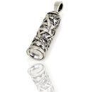 Amaizing 925 Sterling Silver Mezuzah Pendant Necklace – Star of David Hand Maide