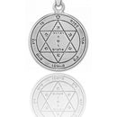 Amaizing Silver 925 King Solomon Helath Amulet Seal Talisman Judaica Israel Kabbalah