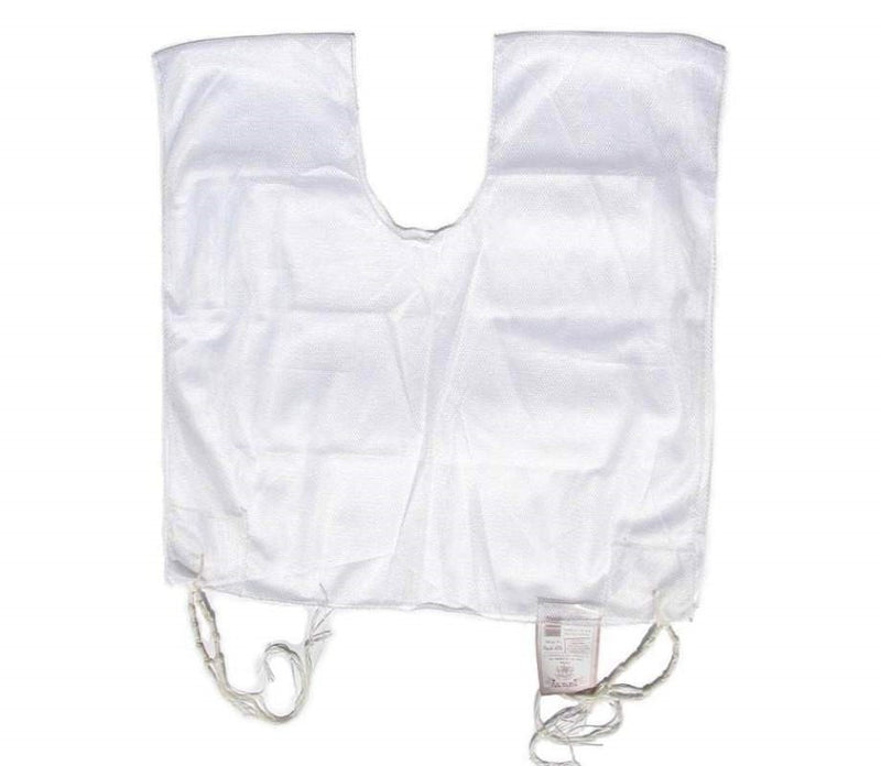 Tallit Katan Kosher Israel Tzitzit 40x100cm/ 16"x40" Made in Israel Size 6 White