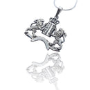 Amazing 925 Silver Ten Commandments Pendant,Lion of Judah Pendant,Crown Of King David Handmade