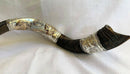 Amazing Silver - plated 45" Yemenite Horn Shofar Kudu Lion