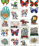 David Gerstein Modern Art Tour De France Cyclist Metal Sculpture Bicycle Rider