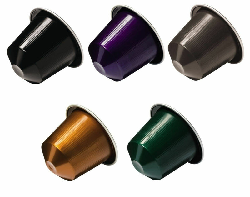 NESPRESSO CAPSULES 100 COUNT  STRONG VARIETY PACK MIX PODS