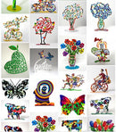 Hava butterfly Contemporary Aluminum Art Sculpture BY David Gerstein Modern Art