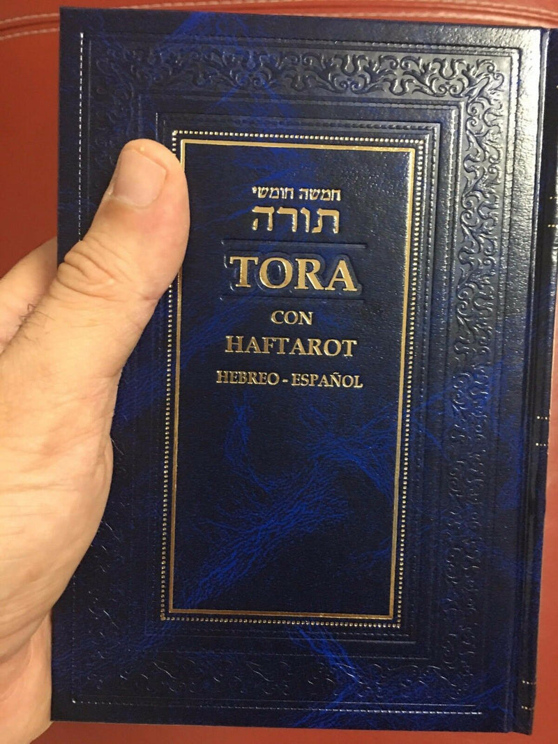 Hebrew&Spanish Judaica TORAH Pentateuch&Haftarot Book Bible Judaica israel