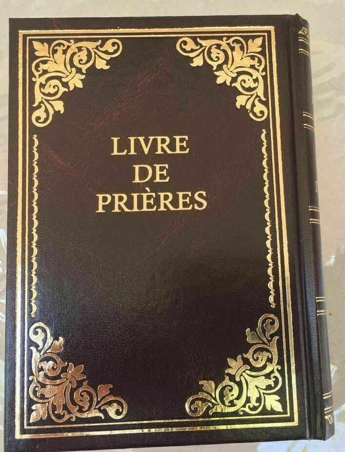 siddur book hebrew & french, livre de prières francais prière juif siddour