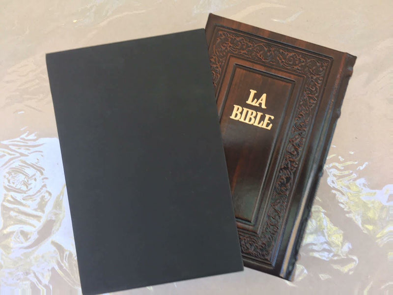 La bible the bible in hebrew and french hardcover luxurious leather