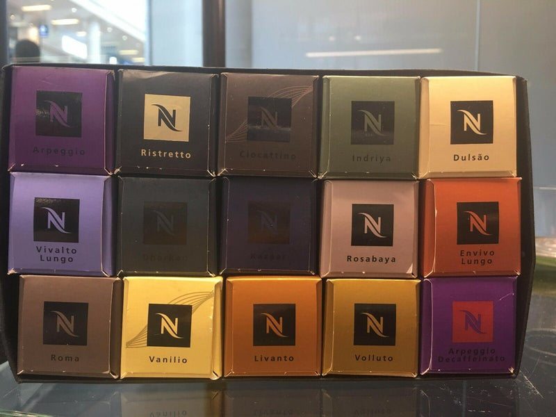 nespresso capsules INDULGENT PACK FOR ORIGINALLINE 150 capsules mixed