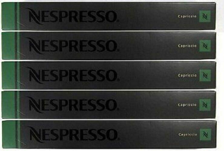 Nespresso OriginalLine Espresso Capsules, Capriccio, 100 Count