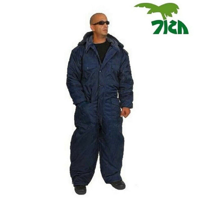 Israeli Navy Blue Cold Weather Hermonit Winter Gear Coverall waterproof Size XL