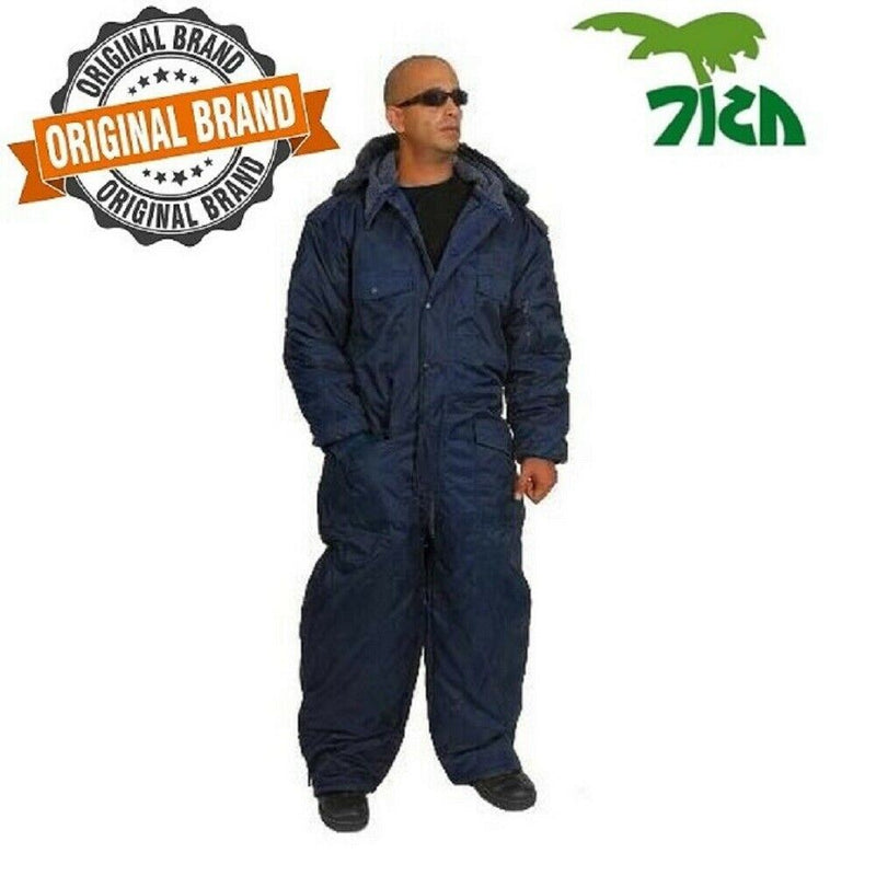 Israeli Navy Blue Cold Weather Hermonit Winter Gear Coverall waterproof Size XL