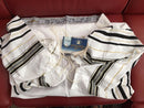 52" Black & Gold Kosher Tallit Talit Talis Made in Israel Jewish Prayer Shawl