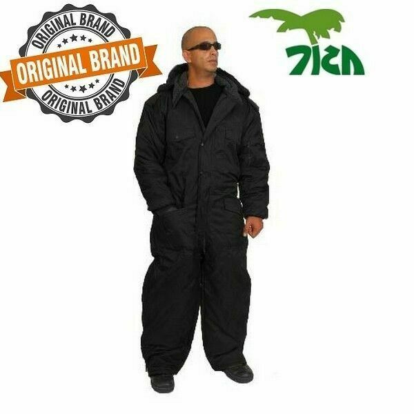 Coverall IDF Hermonit Snowsuit Ski Snow Suit Men's Cold Winter Clothing - Black