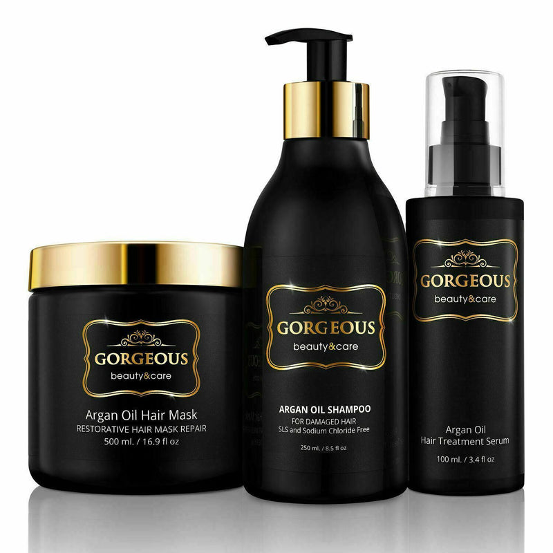 Hydrating Argan Oil Hair Mask and Deep Conditioner By Gorgeous for Dry or Damage