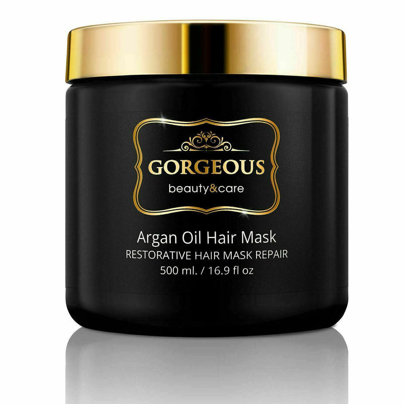 Argan Oil Hair Mask Conditioner 16.9oz Damaged & Dry Hair Repair