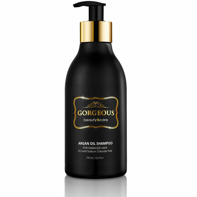 Moroccan Argan Oil Shampoo Sulfate Free /Best for Damaged, Dry, Curly or Frizzy