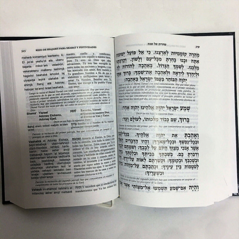 big siddur/sidur español Jewish Prayer Book Hebrew / Spanish phonetic .israel