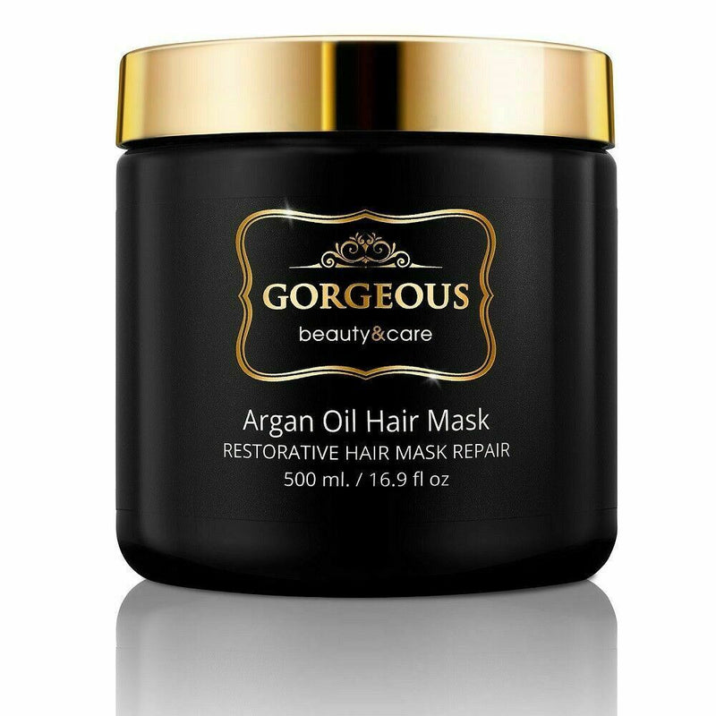 New Gorgeous Argan Oil Ultimate Reform Hair Mask 16.9 Oz ADVANCED TECHNOLOGY!