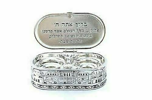 Chandeliers de Shabbat Juifs Jerusalem Bougeoir Judaica Cadeau Israel
