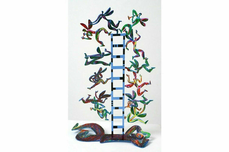 David Gerstein Jacob's ladder Metal Modern Art Sculpture Jacobs Ladder