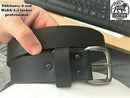 1 1/2"_HEAVY DUTY LEATHER WORK_CCW GUN HOLSTER BELT HANDMADE Thickness 6 mm