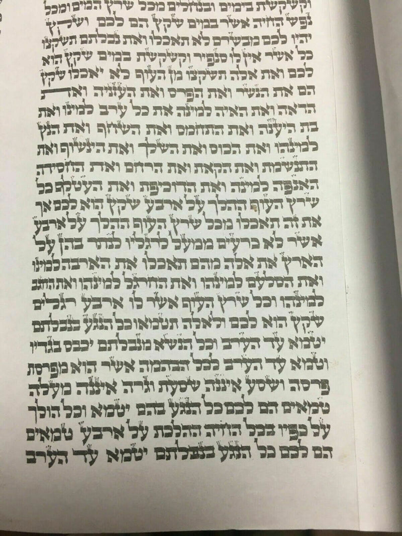 Big Sefer Torah Scroll Book Bible Hebrew&Velvet cover israel 18.5"\47cm judaica