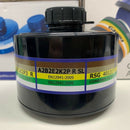 Gas Mask Black Filter 40mm Threaded  fits Israeli MP5 Canister NEW