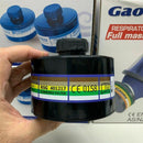 Gas Mask Black Filter 40mm Threaded  fits Israeli MP5 Canister NEW