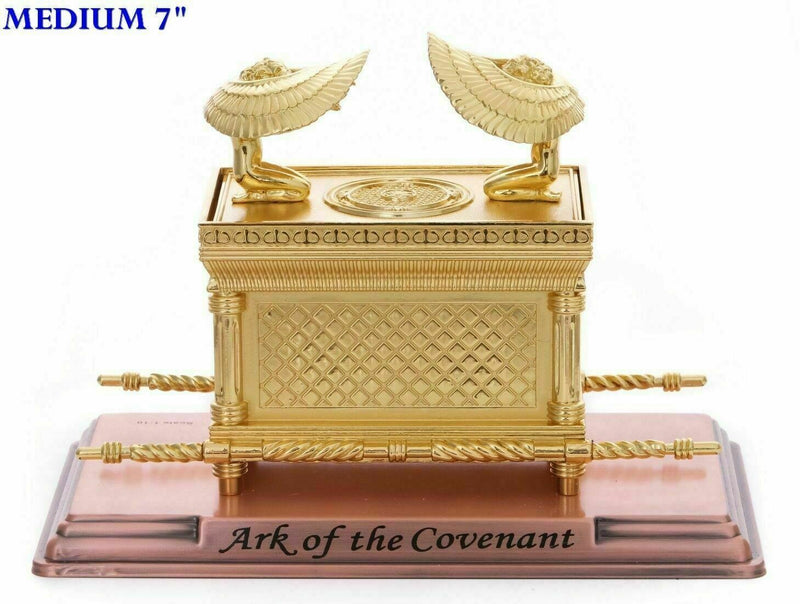 The Ark of the Covenant Gold Plated Table Top  Israel Hebrew Jewish 7"