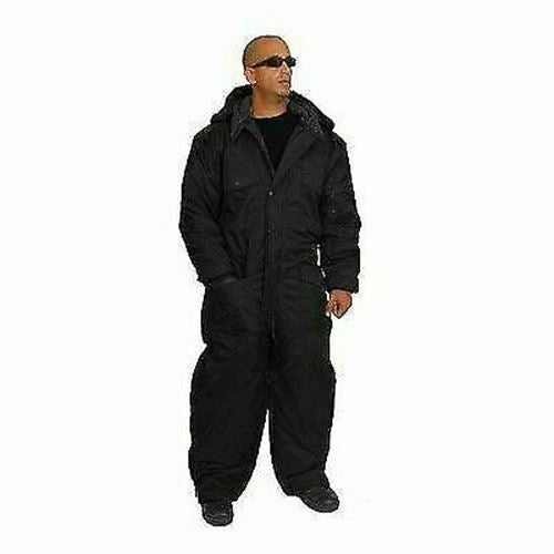 Black Cold Weather Hermonit Winter Gear Coverall water/wind proof Size Small